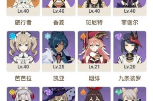 原神角色上新手攻略（如何快速解锁和充分利用原神中的各种角色？一起来探索！）