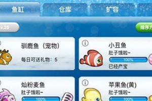 开心水族箱合成攻略（让你的水族箱变得更加绚丽多彩，）